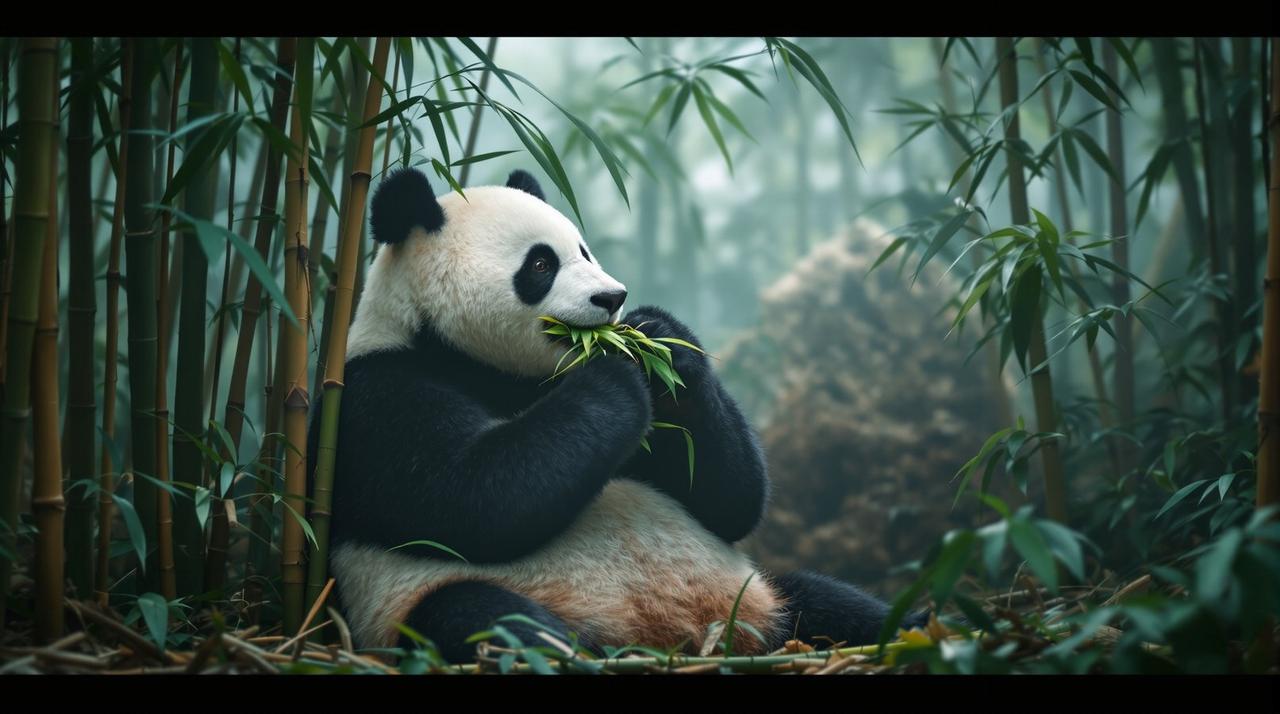 云上竹林：大熊猫的隐秘生活 纪录片封面
